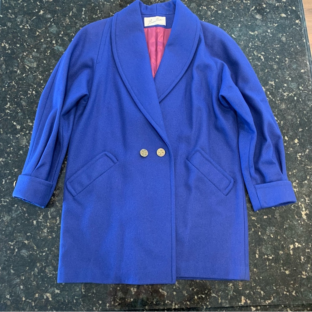 Vintage Beau Brem over size winter wool coat
